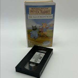 Beatrix Potter Petter Rabbit VHS - The Tale of Pigling Bland